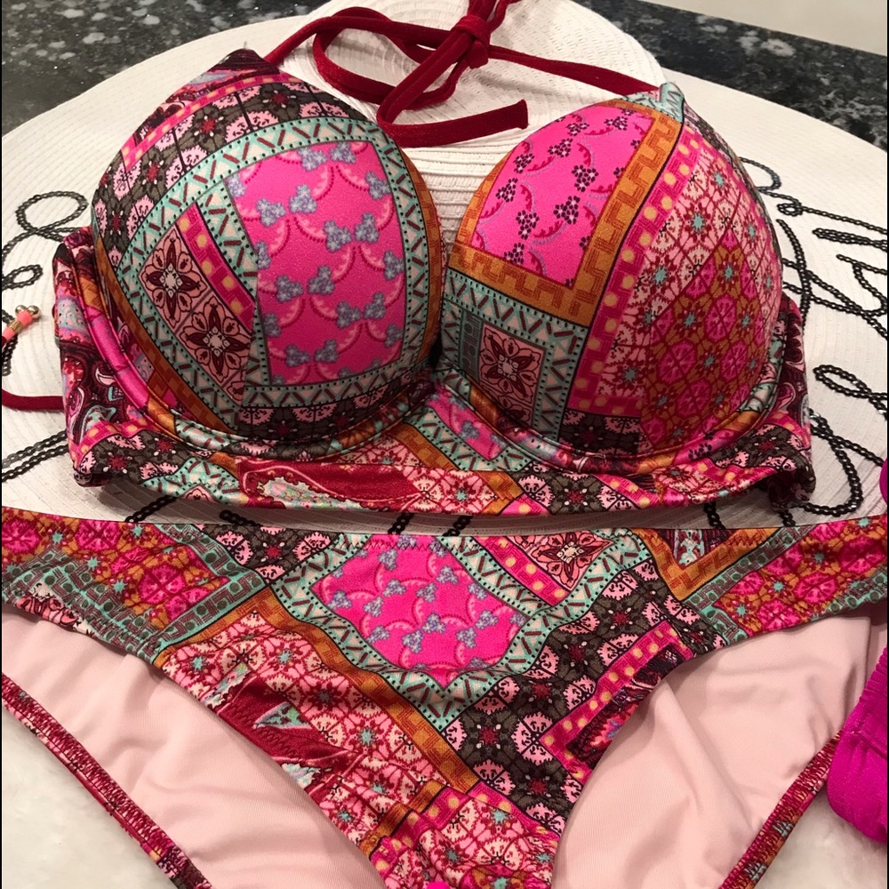 Lot of five 34B bombshells and matching bottoms S/M - Picture 8 of 16
